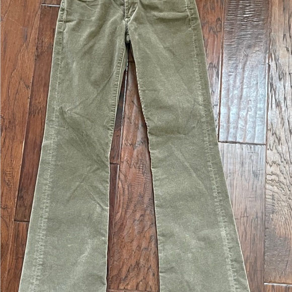 Bebe Women’s Olive Green Corduroy Pants Size 25 - Picture 5 of 9